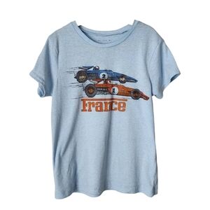 MAISON ME by MASIONETTE France Graphic car tee‎ size 7Y